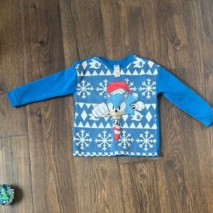 Sonic the Hedgehog Blue Kids Shirt